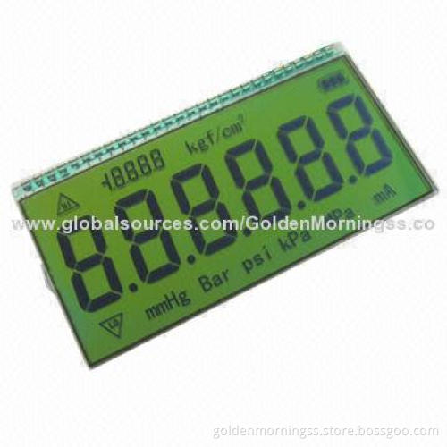 7-segment Custom LCD Display Module, STN Mode
